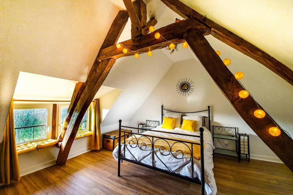 Maison Normande Au Bord De Seine, Le Verger De Pacome Anneville-Ambourville Ngoại thất bức ảnh