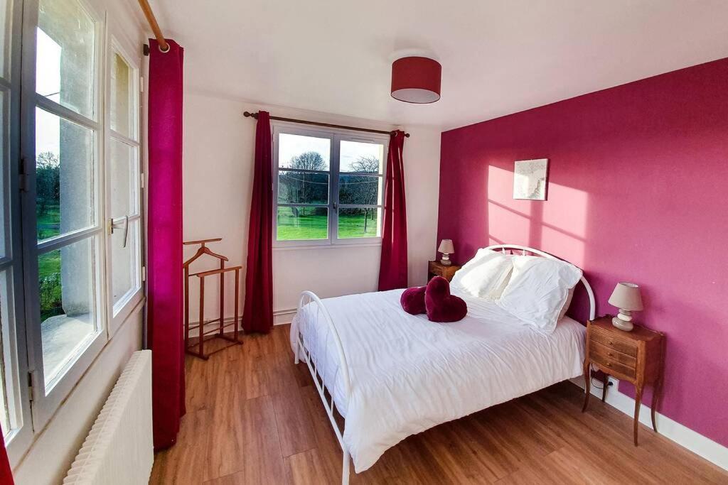 Maison Normande Au Bord De Seine, Le Verger De Pacome Anneville-Ambourville Ngoại thất bức ảnh