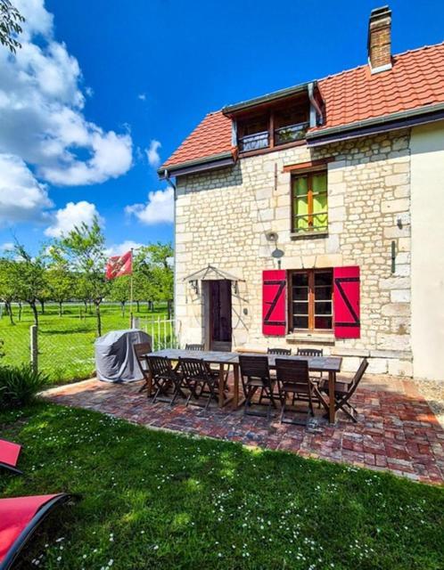 Maison Normande Au Bord De Seine, Le Verger De Pacome Anneville-Ambourville Ngoại thất bức ảnh
